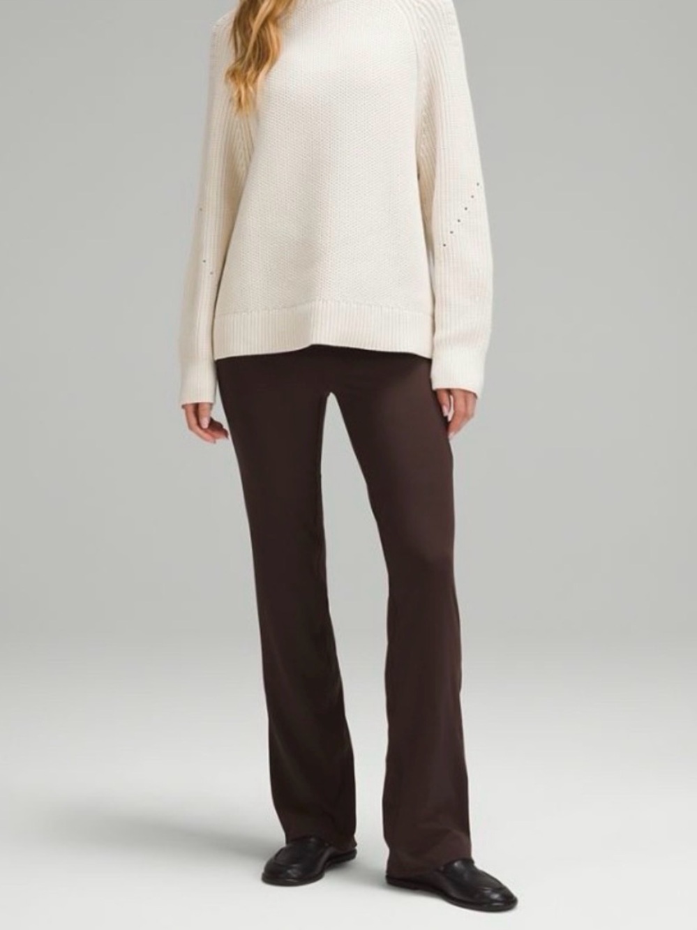 Lululemon Smooth Fit Pull-On
High-Rise Pant Regular in
Espresso Brown